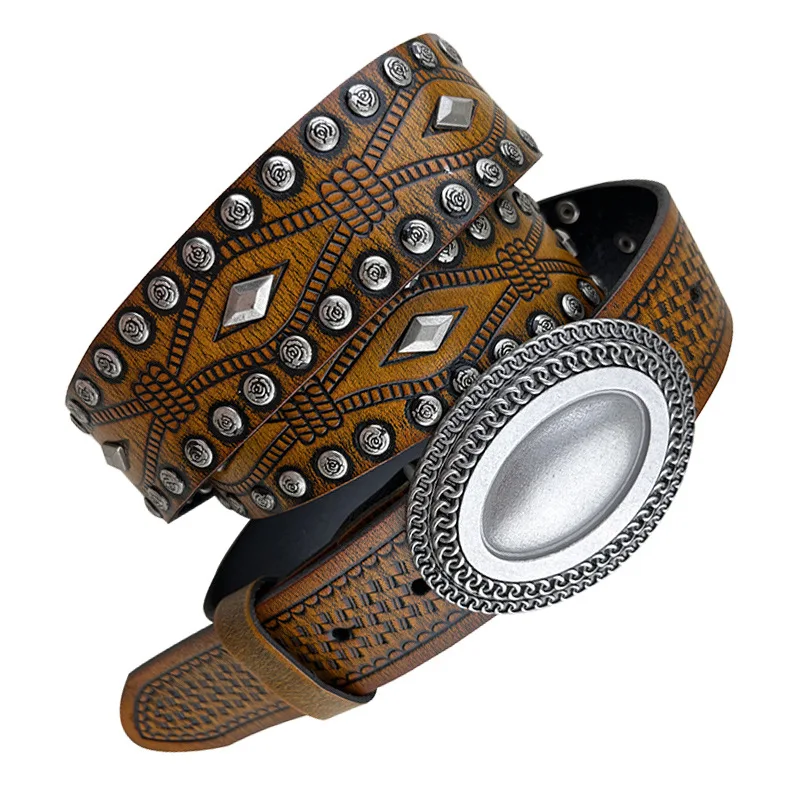 3,8 см тяжелый металл модный ремень из воловьей кожи с тиснением мужской ремень из натуральной кожи в стиле ретро с гладкой пряжкой панк унисекс кожаные ремни
3,8 см тяжелый металл модный ремень из воловьей кожи с тиснением мужской ремень из натуральной кожи в стиле ретро с гладкой пряжкой панк унисекс кожаные ремни