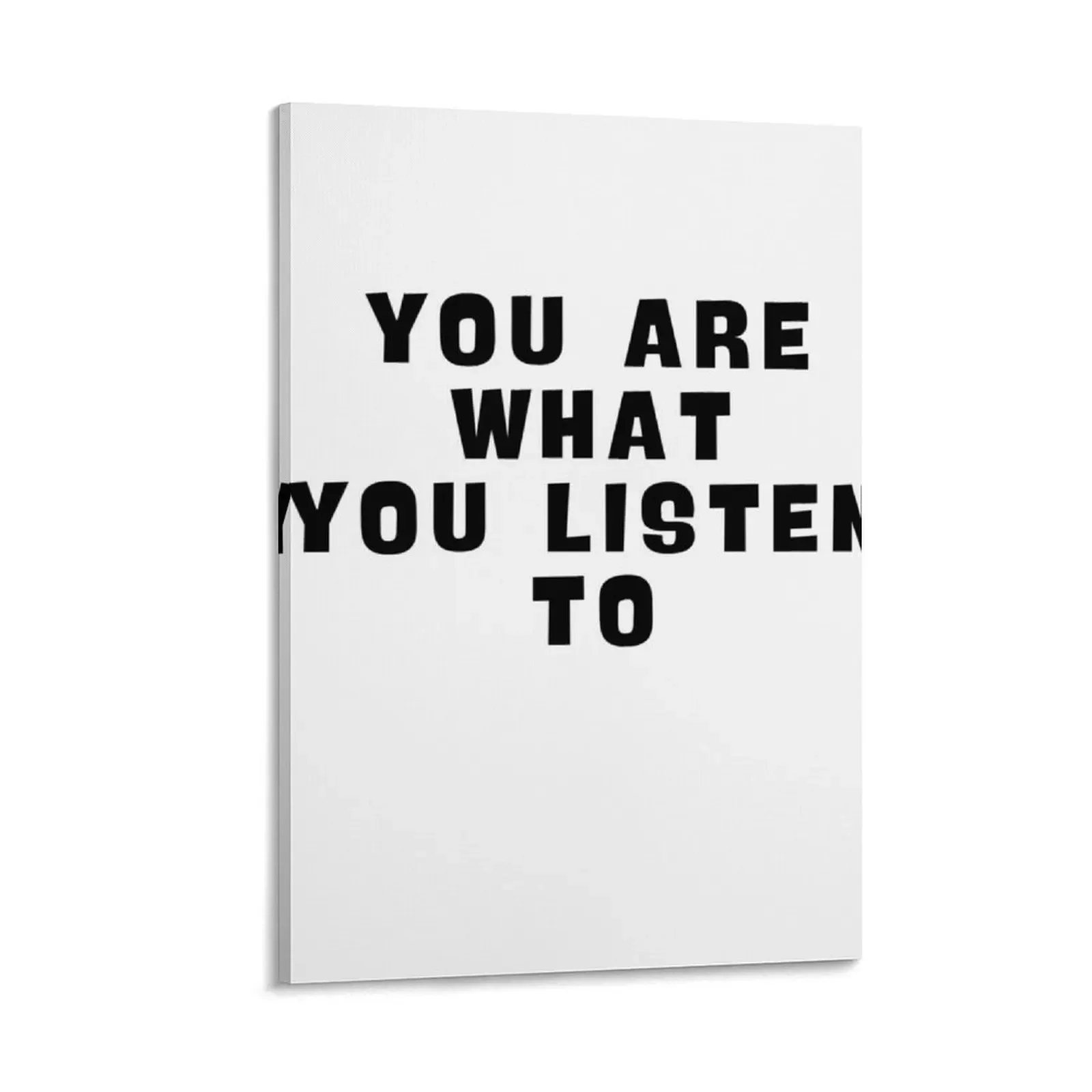 Картина на холсте You are what You listen, модные настенные картины, настенные декоративные картины, холст, настенное искусство
Картина на холсте You are what You listen, модные настенные картины, настенные декоративные картины, холст, настенное искусство