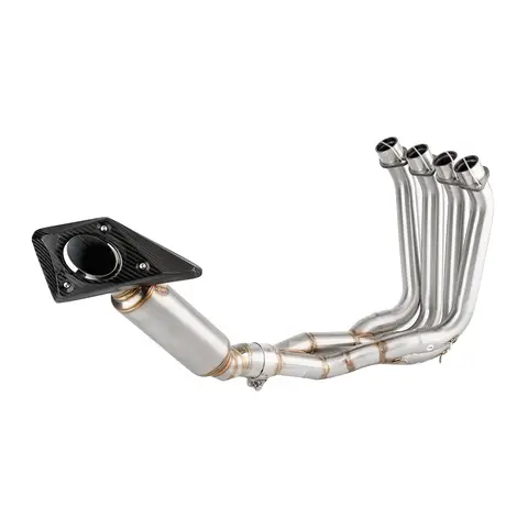 Für Honda CBR600RR Nicht ABS Europäisches Modell 2013-2023 CBR600RR CBR 600RR Motorrad-Auspuffschalldämpfer mit Verbindungsrohr