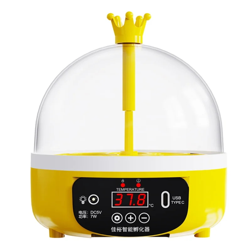 Hot Sale-Egg Incubator For Home Temperature Humidity Control 4 Eggs Candler Poultry Hatching Machine For Chickens Ducks
Hot Sale-Egg Incubator For Home Temperature Humidity Control 4 Eggs Candler Poultry Hatching Machine For Chickens Ducks