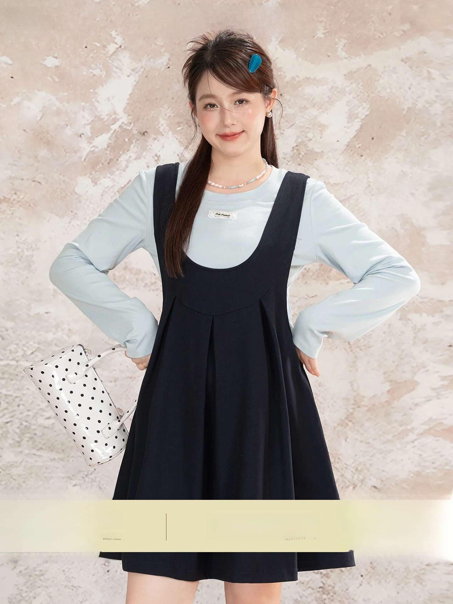 Sweet Vest Top Strapless Dress Heynew plus Size Women's Clothing A-Line Short Skirt Conceal Hip Elastic Fiber Polyester Blend
Sweet Vest Top Strapless Dress Heynew plus Size Women's Clothing A-Line Short Skirt Conceal Hip Elastic Fiber Polyester Blend