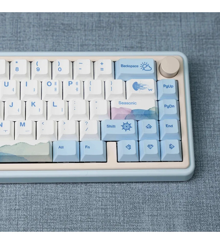 Haiyun keycap Korean layout PBT sublimation process original factory height adaptation Alice 61 67 etc
Haiyun keycap Korean layout PBT sublimation process original factory height adaptation Alice 61 67 etc