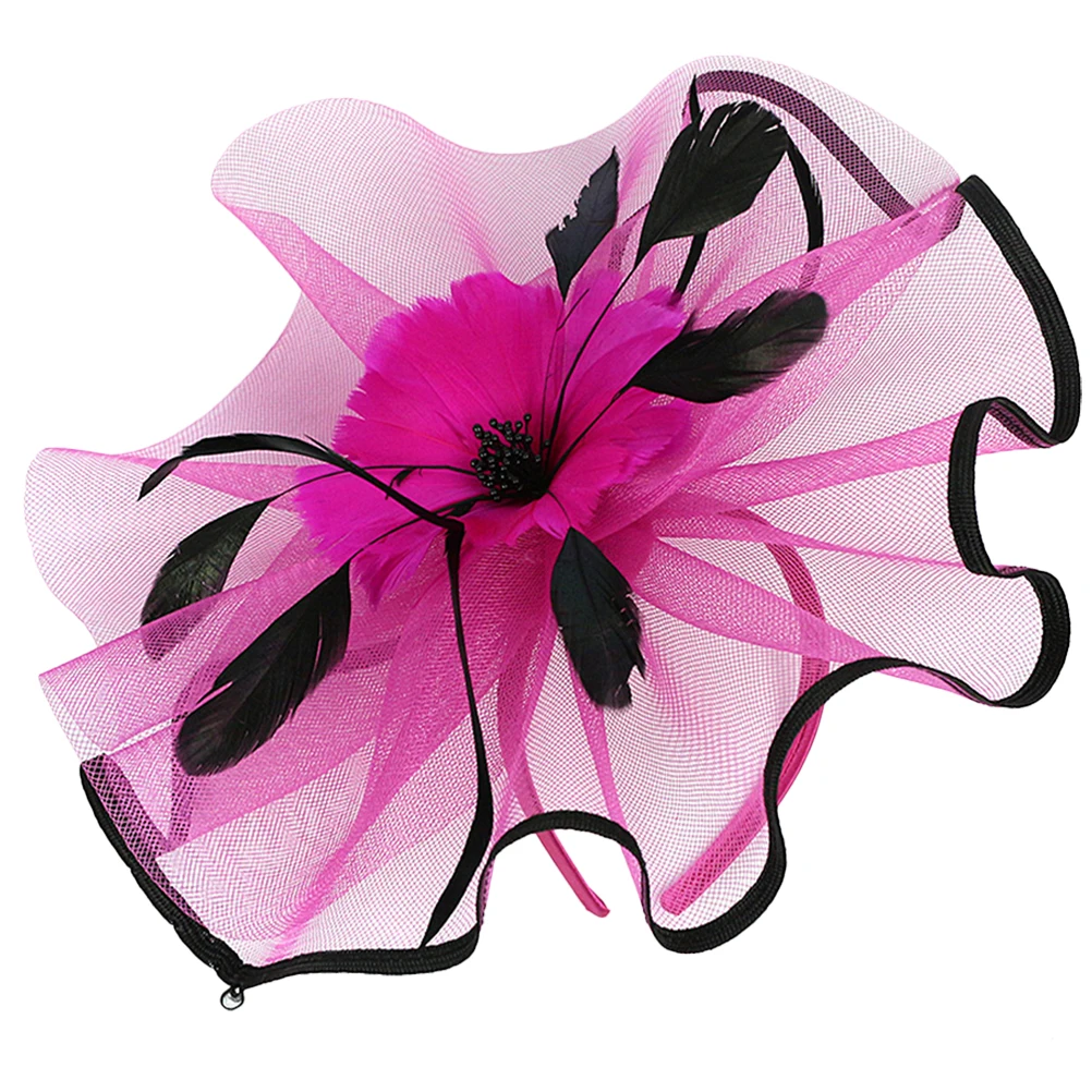 Headband Hair Accessories Gauze Banquet Headdress Bride Fascinator Women Hat Orange Black Border Elegant Style Long Use
Headband Hair Accessories Gauze Banquet Headdress Bride Fascinator Women Hat Orange Black Border Elegant Style Long Use