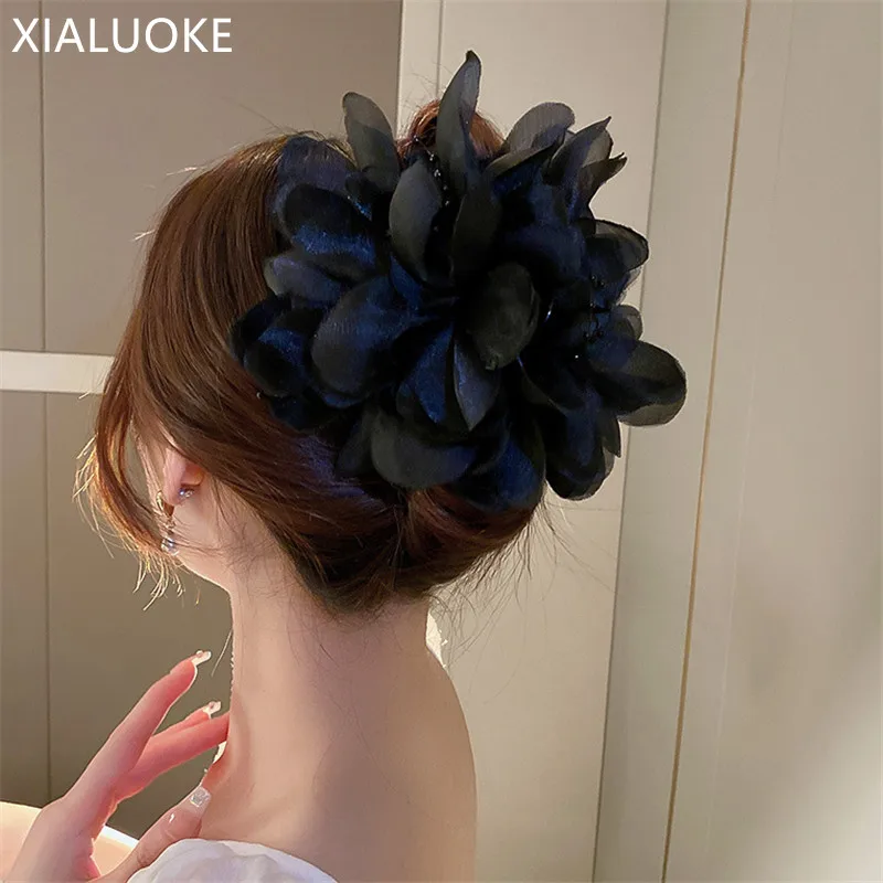 XIALUOKE Vintage Big Fluffy Chiffon Hair Flower Clips For Women Hair Accessories Fabric Flowers Clip Headbands Jewelry DIY
XIALUOKE Vintage Big Fluffy Chiffon Hair Flower Clips For Women Hair Accessories Fabric Flowers Clip Headbands Jewelry DIY