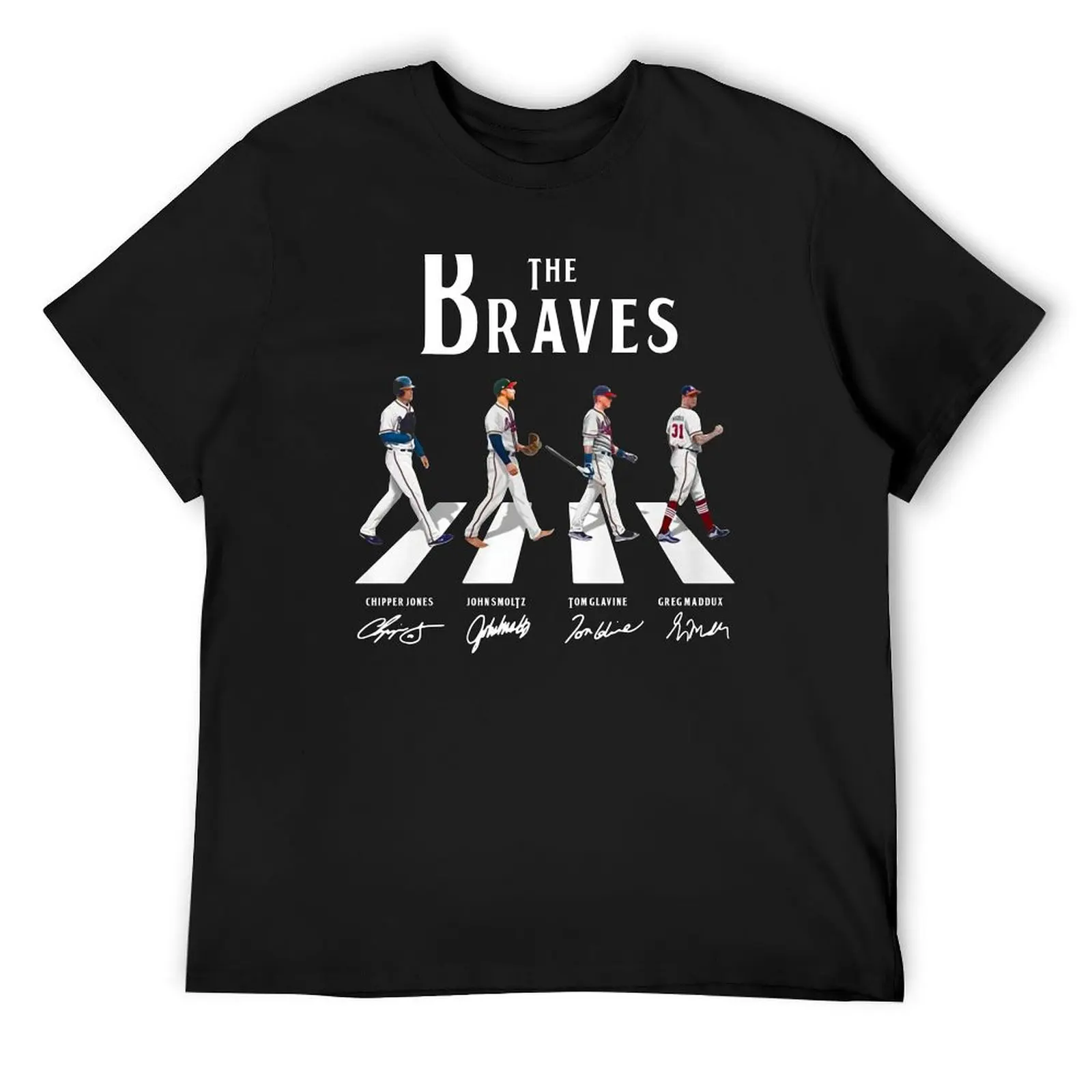 The-Braves-Abbey-Road T-Shirt hippie clothes plain Anime t-shirt korean fashion men clothing
The-Braves-Abbey-Road T-Shirt hippie clothes plain Anime t-shirt korean fashion men clothing