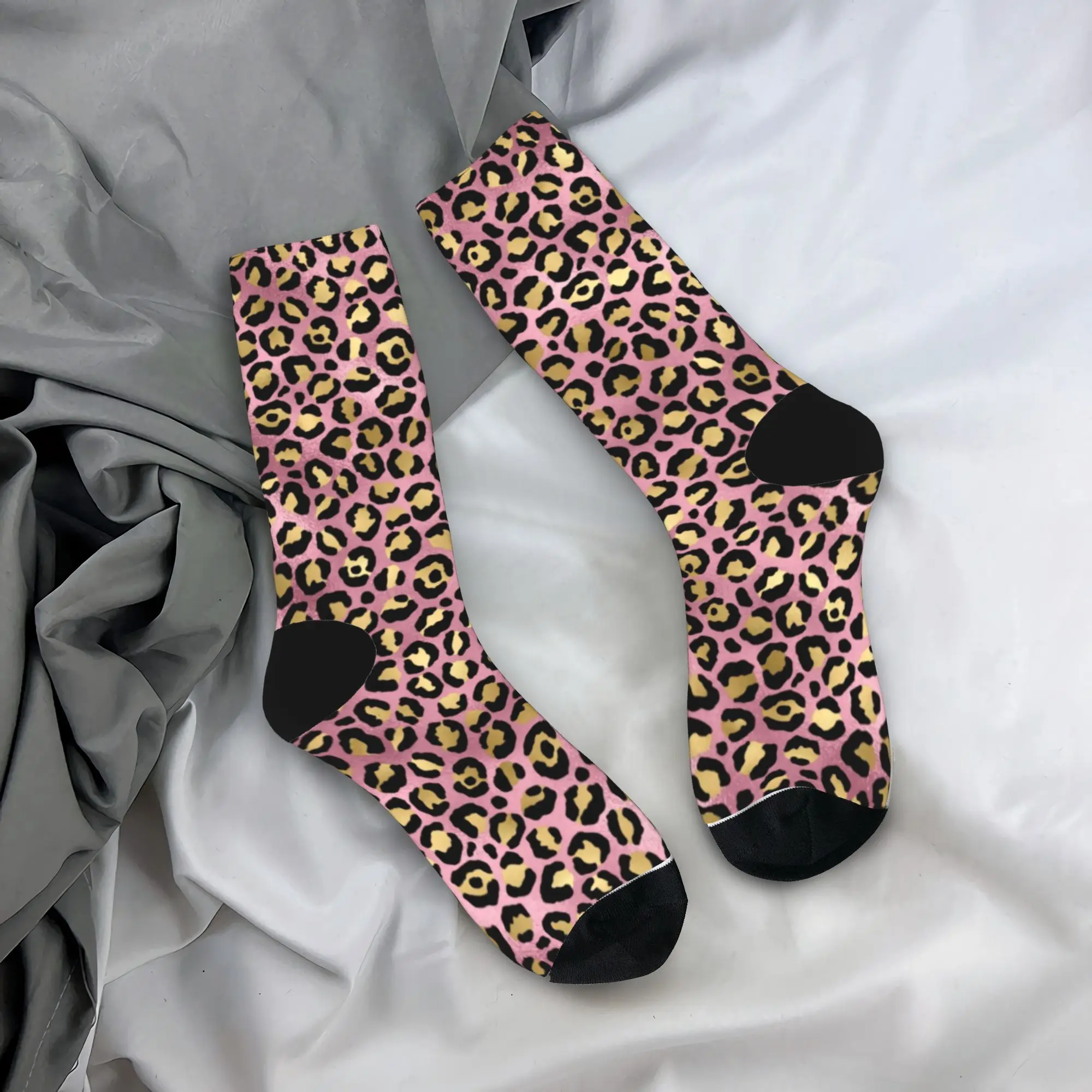 Pink and Gold Leopard Design Stockings Design Novelty Socks Autumn Anti Skid Socks Adults Men Running Sports Quality Socks
Pink and Gold Leopard Design Stockings Design Novelty Socks Autumn Anti Skid Socks Adults Men Running Sports Quality Socks