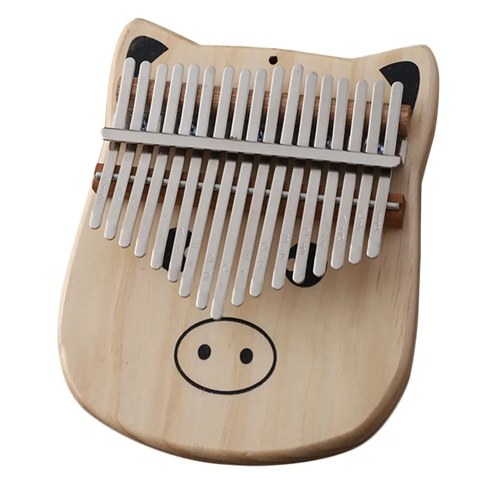 Finger Piano Wooden Finger Piano 17-tone Finger Piano Finger Piano for Beginner Cartoon Finger Piano
Finger Piano Wooden Finger Piano 17-tone Finger Piano Finger Piano for Beginner Cartoon Finger Piano