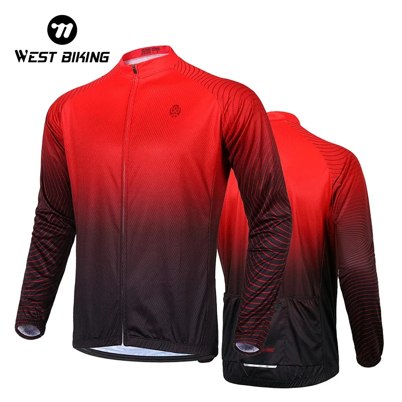 Качественная велосипедная Джерси WEST BIKING, мужская рубашка с длинным рукавом, профессиональная гоночная велосипедная одежда, дышащая быстросохнущая Спортивная велосипедная одежда
Качественная велосипедная Джерси WEST BIKING, мужская рубашка с длинным рукавом, профессиональная гоночная велосипедная одежда, дышащая быстросохнущая Спортивная велосипедная одежда