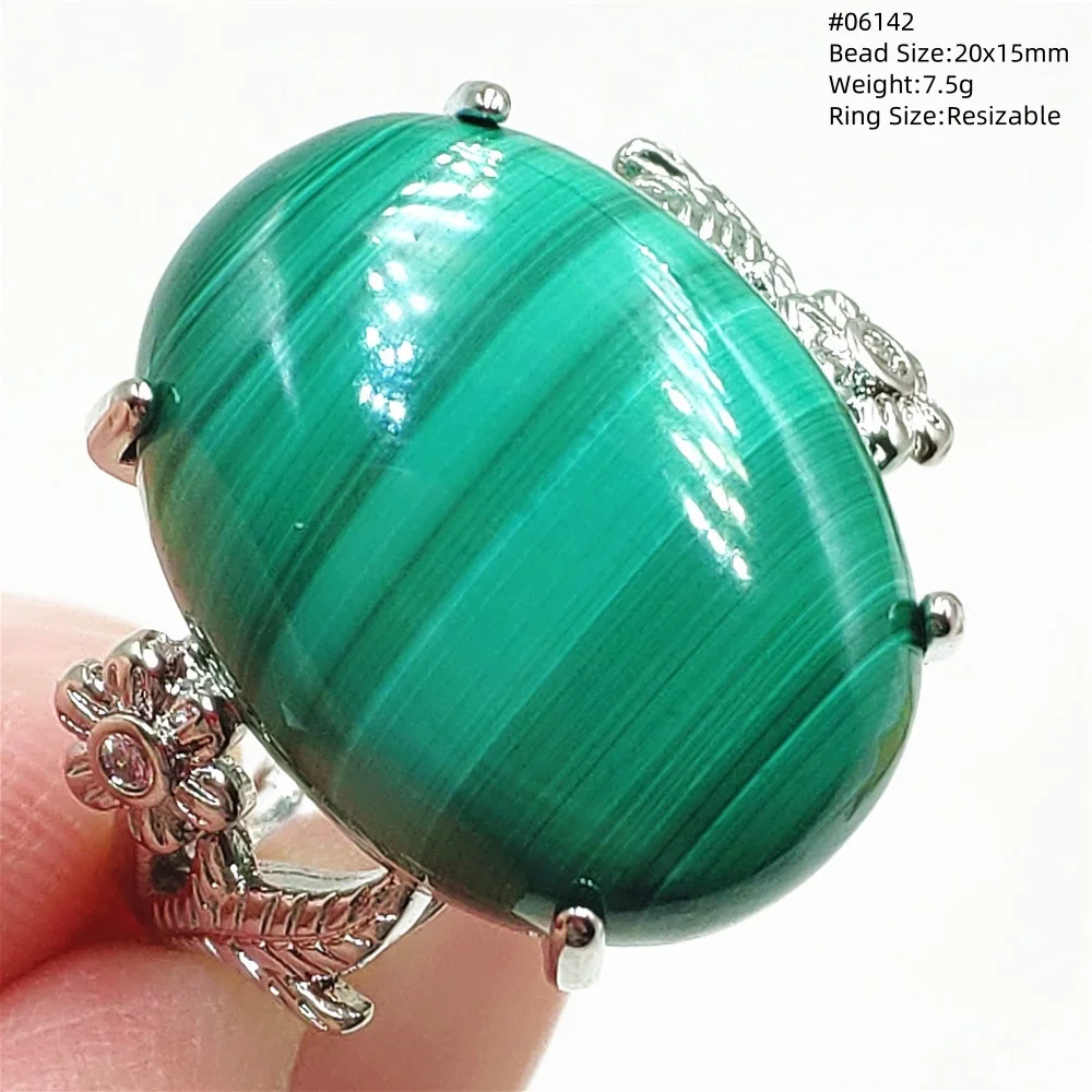 Natural Green Malachite Chrysocolla Adjustable Ring Jewelry Bead 20x15mm For Woman Men Fashion Stone AAAAAA
Natural Green Malachite Chrysocolla Adjustable Ring Jewelry Bead 20x15mm For Woman Men Fashion Stone AAAAAA