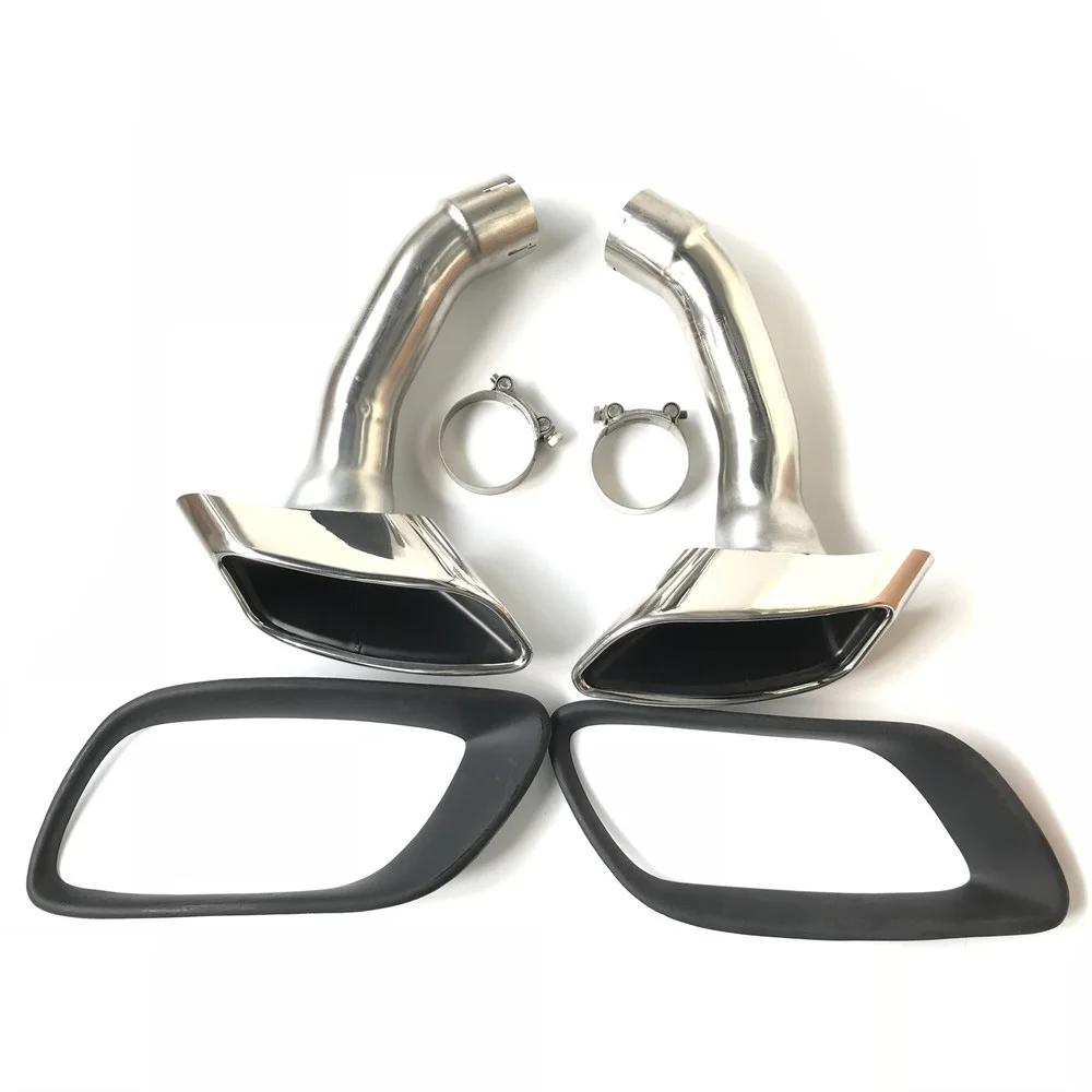 304 Stainless Steel Muffler Advanced X6 Car Exhaust Tips For BMW X6 E71
304 Stainless Steel Muffler Advanced X6 Car Exhaust Tips For BMW X6 E71