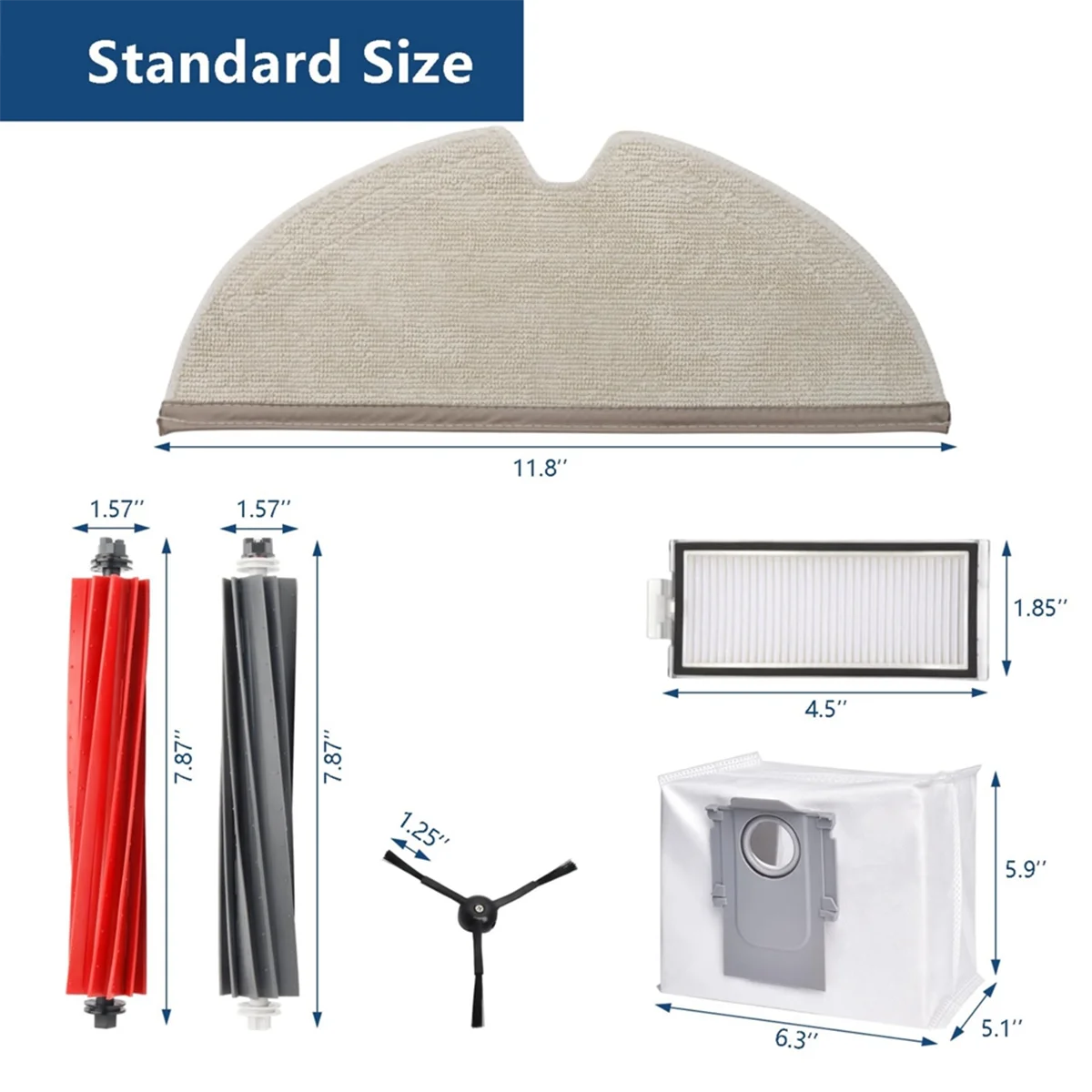 popular Replacement Parts for Roborock Q8 Max+ Q8 Max,Q5 Pro Q5 Pro+ Vacuum Cleaner Accessories Kit,Main Brush Mop Pads
popular Replacement Parts for Roborock Q8 Max+ Q8 Max,Q5 Pro Q5 Pro+ Vacuum Cleaner Accessories Kit,Main Brush Mop Pads