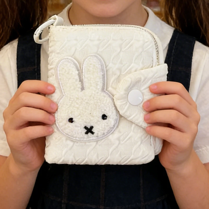 Hot Cute Miffy Series Crease Coin Purse Cartoon Creativity Portable Headphone Storage Bag Card Package Boys Girls Birthday Gift
Hot Cute Miffy Series Crease Coin Purse Cartoon Creativity Portable Headphone Storage Bag Card Package Boys Girls Birthday Gift