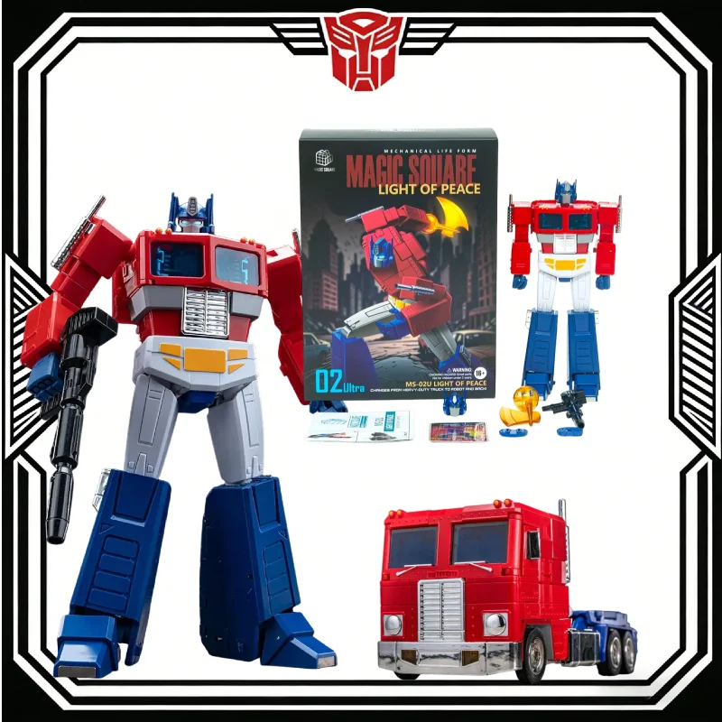 In Stock MS-TOYS MS-02 Ultra Action Figure MP Scale Optimus Prime 2.0 Deluxe Coating Transformable Toy Transformable Robot
In Stock MS-TOYS MS-02 Ultra Action Figure MP Scale Optimus Prime 2.0 Deluxe Coating Transformable Toy Transformable Robot