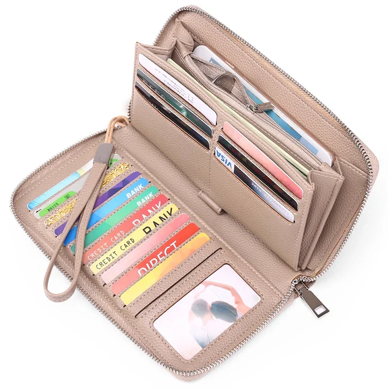 Модный женский карман на молнии для монет, сотовый телефон, женский кошелек, RFID-держатель для карт, женский кошелек-клатч, сумка высокого качества, дропшиппинг
Модный женский карман на молнии для монет, сотовый телефон, женский кошелек, RFID-держатель для карт, женский кошелек-клатч, сумка высокого качества, дропшиппинг