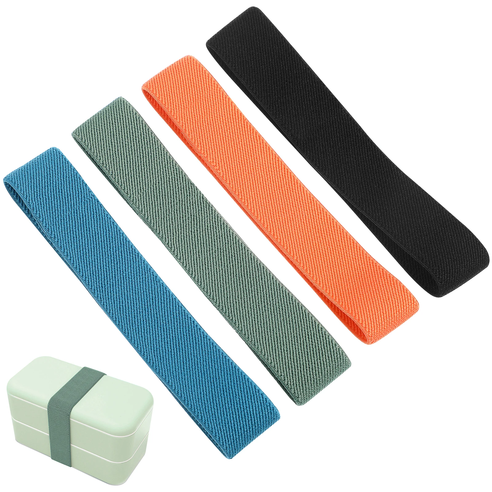 4pcs Mini Elastic Straps Lunch Box Bands Portable Simple Color Replacement Nylon Lunchbox Holder Camping
4pcs Mini Elastic Straps Lunch Box Bands Portable Simple Color Replacement Nylon Lunchbox Holder Camping