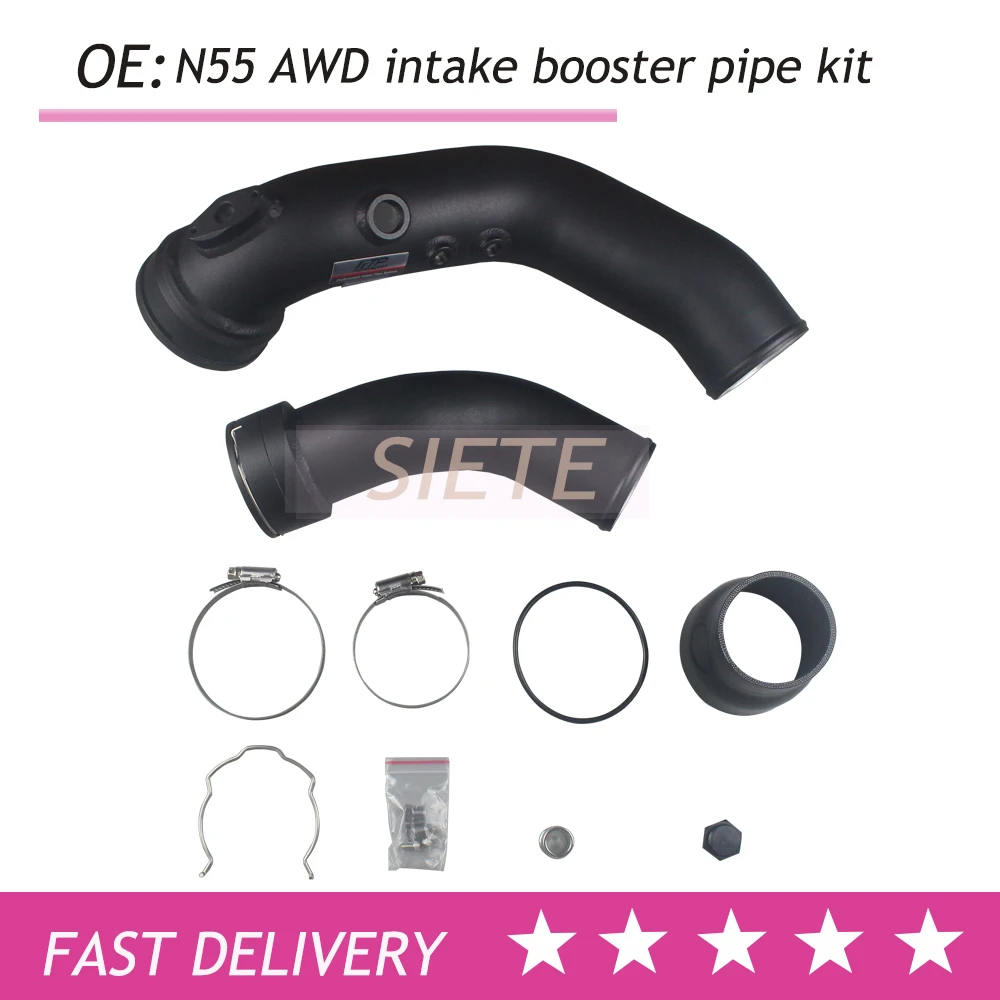 New high quality Taiwan made air intake pipe kit AWD for BMW F30 F31 F36 F32 F22 F23 F20 F87 M135i N55 M235i 335i 435i M2
New high quality Taiwan made air intake pipe kit AWD for BMW F30 F31 F36 F32 F22 F23 F20 F87 M135i N55 M235i 335i 435i M2