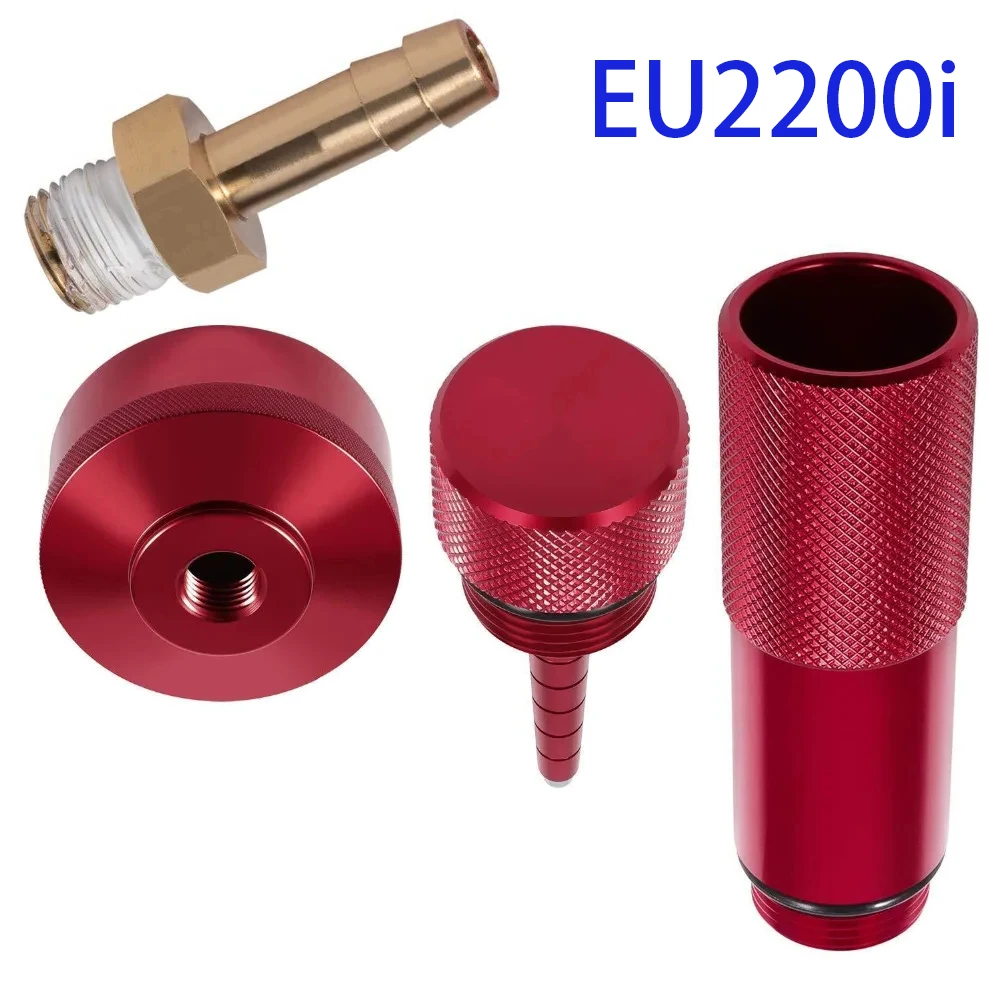4pcs Red Upgrade Extended Run Gas Cap w/ Brass Hose Fitting Oil Change Funnel Magnetic Dipstick for New Honda Generator EU2200I
4pcs Red Upgrade Extended Run Gas Cap w/ Brass Hose Fitting Oil Change Funnel Magnetic Dipstick for New Honda Generator EU2200I