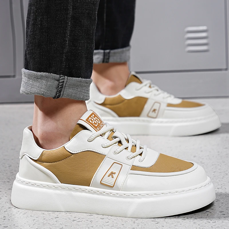 men Fashion shoes Comfortable Round Toe Elegant Shoe Spring autumn Shoes Men Leather Casual Outdoor sneakers Work Shoes
men Fashion shoes Comfortable Round Toe Elegant Shoe Spring autumn Shoes Men Leather Casual Outdoor sneakers Work Shoes