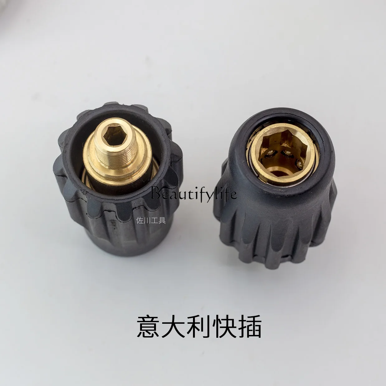 jj4 High pressure cleaning car quick jack quick connector thread 1/4 specification M14
jj4 High pressure cleaning car quick jack quick connector thread 1/4 specification M14