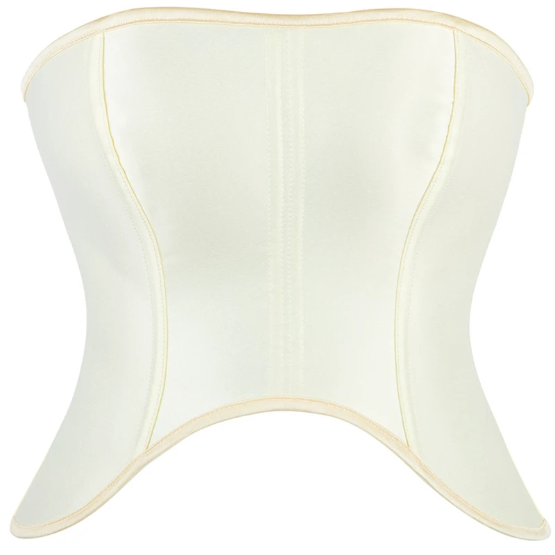 Сексуальный атласный корсет с завышенной талией для женщин, бюстье, нижнее белье, черный элегантный женский жилет без бретелек, готический корсет на шнуровке
Сексуальный атласный корсет с завышенной талией для женщин, бюстье, нижнее белье, черный элегантный женский жилет без бретелек, готический корсет на шнуровке