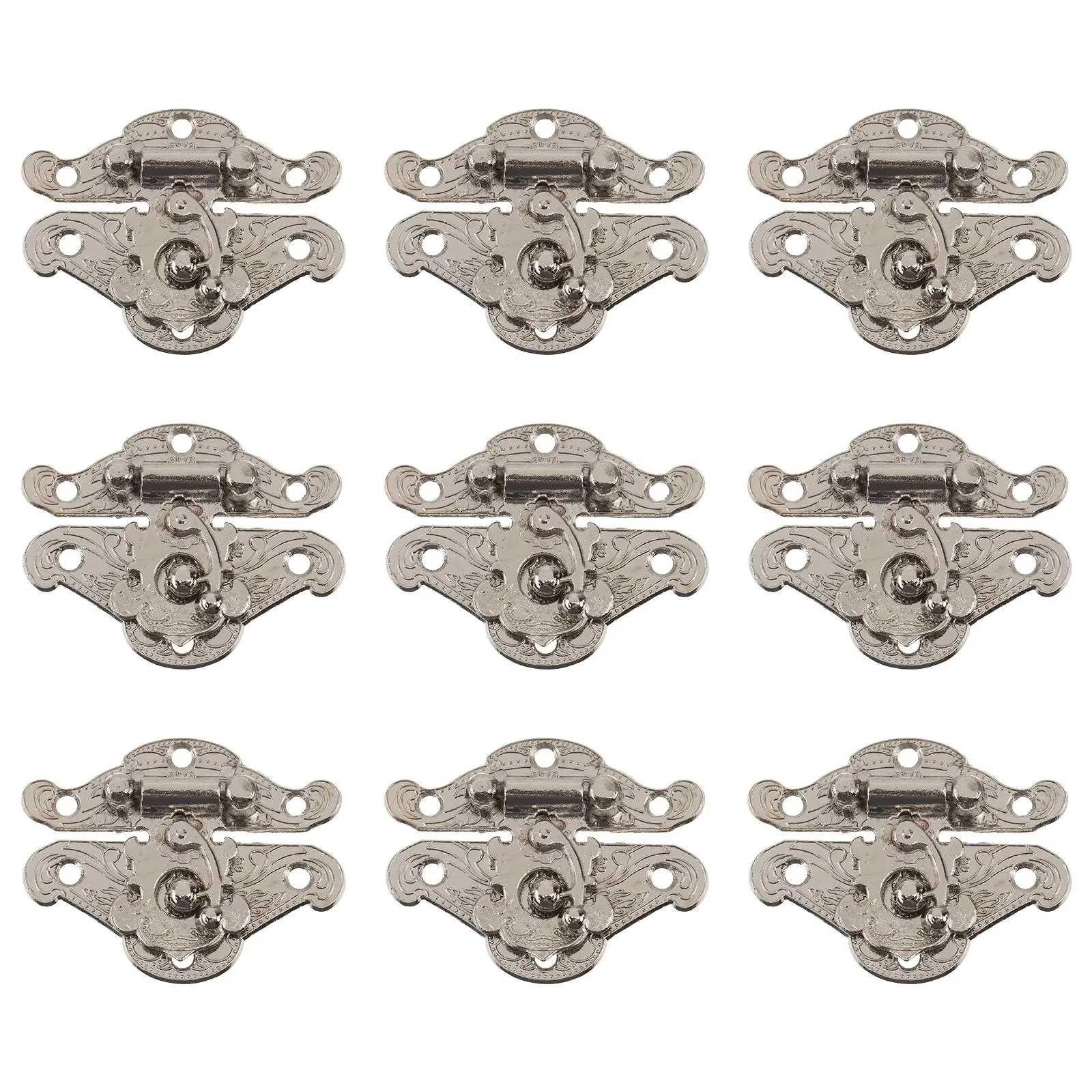 10pcs Alloy Buckles Retro Decorative Locks Clasps Latches Hooks Hasps Jewelry Case Style Durable Easy Install
10pcs Alloy Buckles Retro Decorative Locks Clasps Latches Hooks Hasps Jewelry Case Style Durable Easy Install