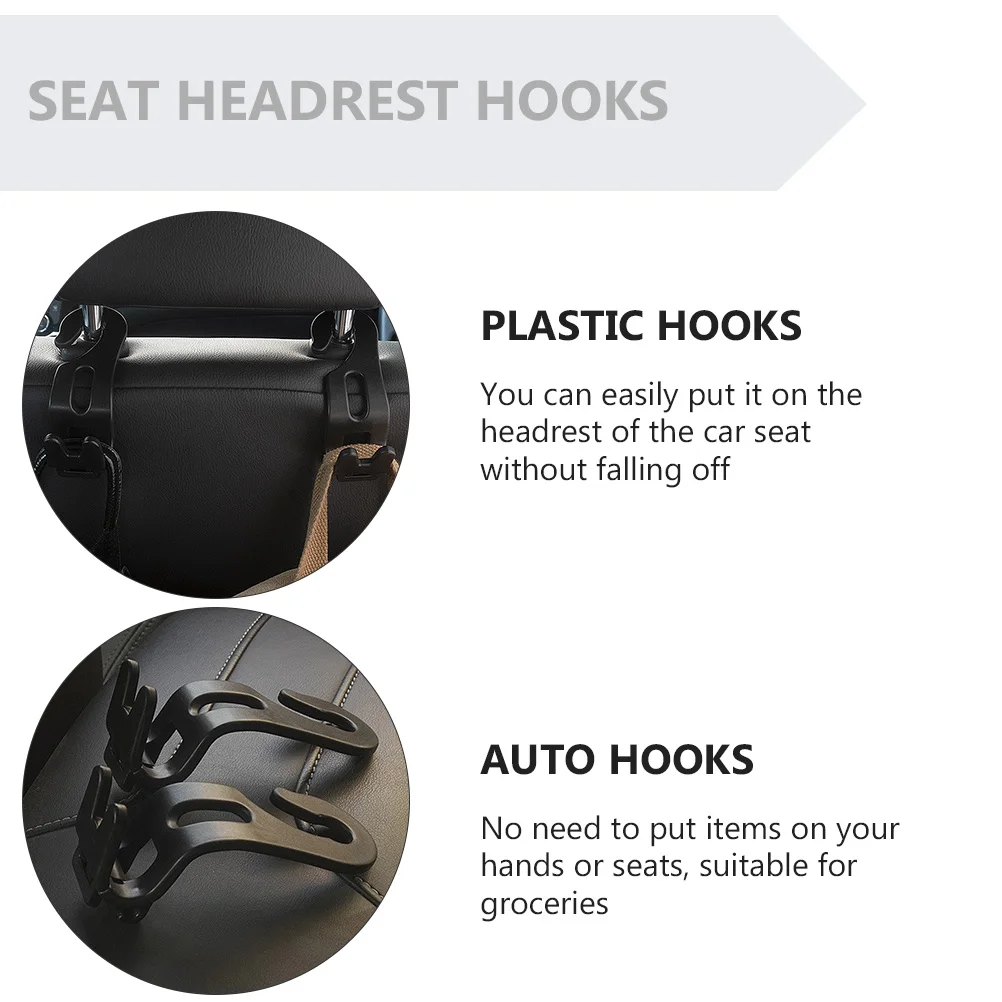10 Pcs Car Phone Holder Seat Headrest Hooks Storage Back Hangers Plastic Organizer Grocery Bag Umbrella Bottle Car Accessory RV
10 Pcs Car Phone Holder Seat Headrest Hooks Storage Back Hangers Plastic Organizer Grocery Bag Umbrella Bottle Car Accessory RV