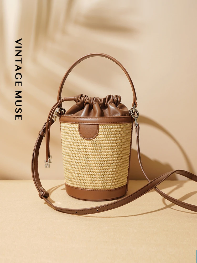 Vintage Godd 2025 Spring Summer Women's Large Capaci Buet Bag Crossbody Handbag Leather Woven St Handbag
Vintage Godd 2025 Spring Summer Women's Large Capaci Buet Bag Crossbody Handbag Leather Woven St Handbag
