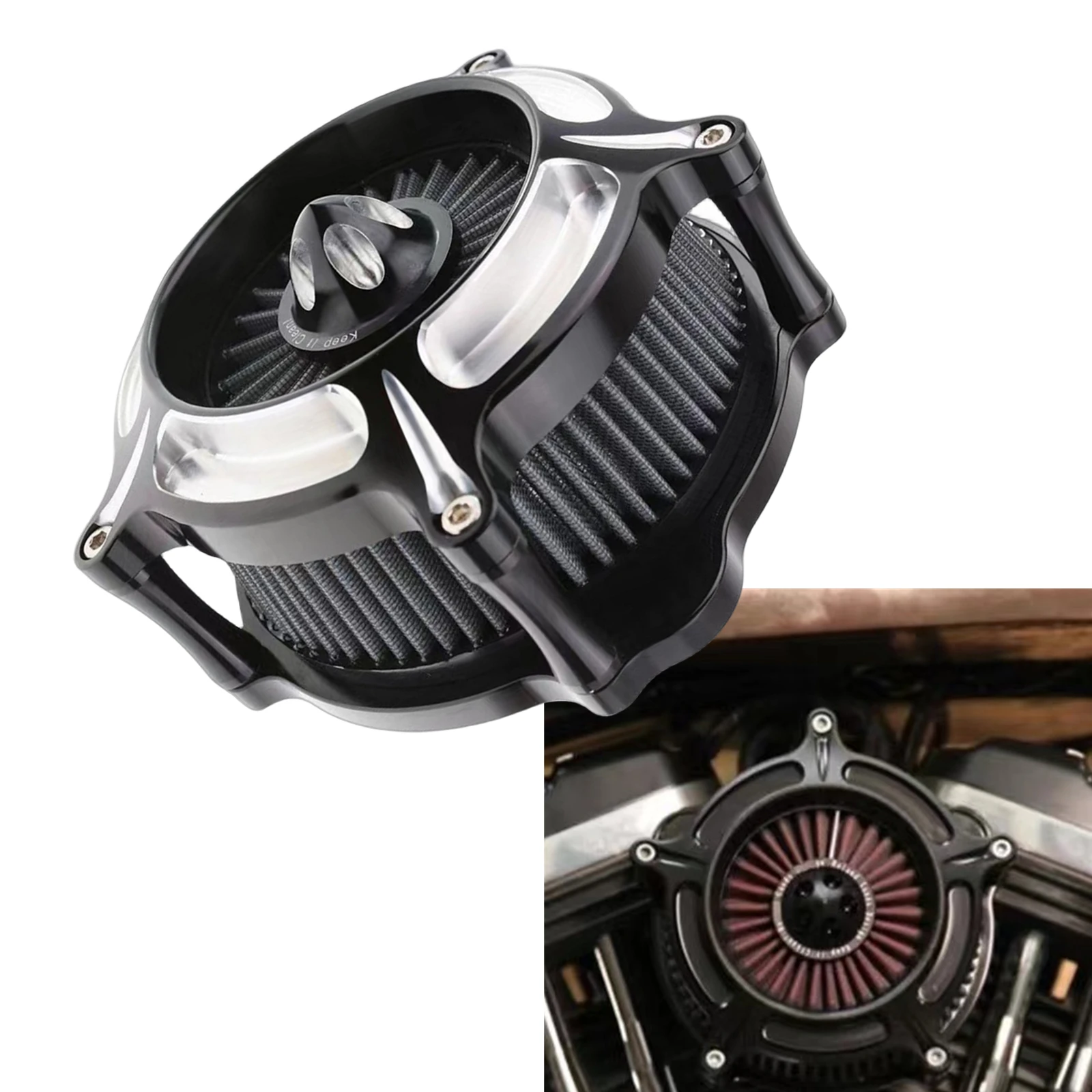 For Harley Dyna FXDLS Softail Touring Trike FLSTNSE FLSTSE FXSBSE Motorcycle Air Cleaner Intake Filter Cover
For Harley Dyna FXDLS Softail Touring Trike FLSTNSE FLSTSE FXSBSE Motorcycle Air Cleaner Intake Filter Cover