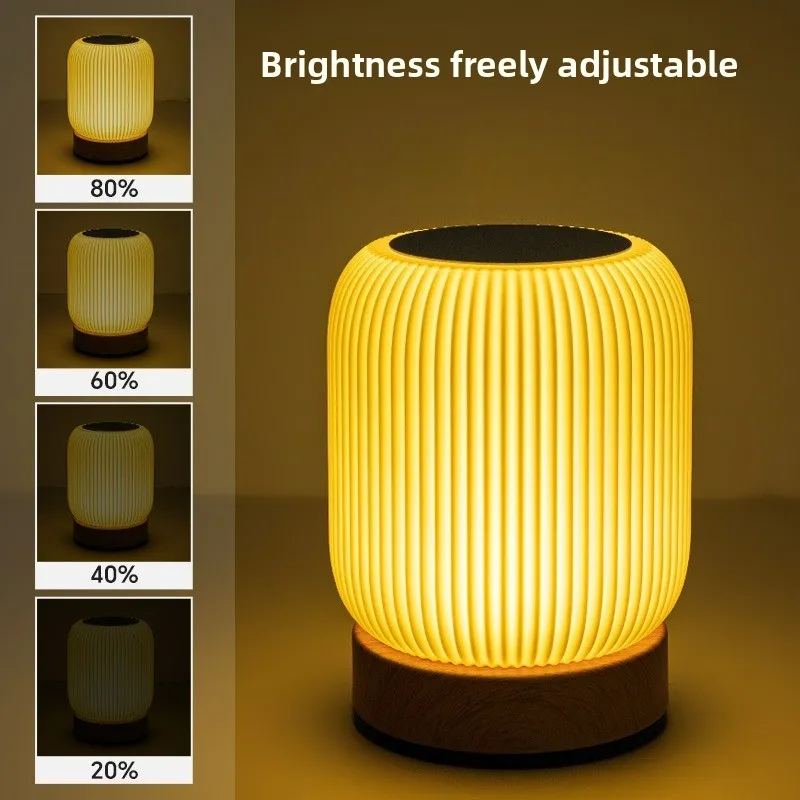 Wood Grain Remote Control Touch Small Night Light RGB Colorful Ambient Lamp Bedroom Stepless Dimmable Eye-Friendly Table Lamp
Wood Grain Remote Control Touch Small Night Light RGB Colorful Ambient Lamp Bedroom Stepless Dimmable Eye-Friendly Table Lamp