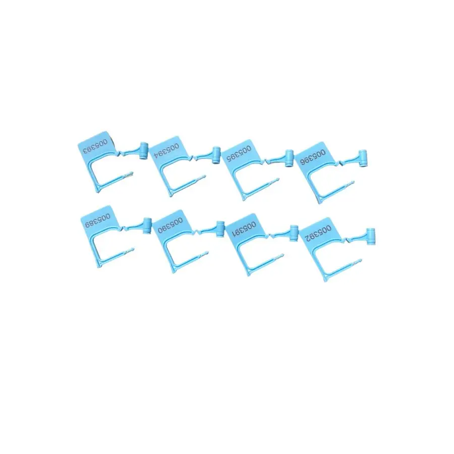 Pcs Blue Numbered Security Plastic Padlock Seals Safety Tags Crash Cart Locks for Luggage Medical Clothing
Pcs Blue Numbered Security Plastic Padlock Seals Safety Tags Crash Cart Locks for Luggage Medical Clothing