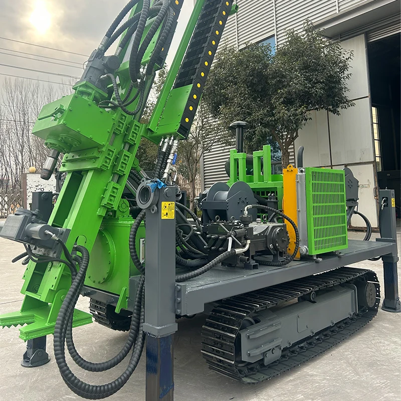 High Power Drilling Rig YD800 800m Mining Gold Drill Full Hydraulic Crawler Mounted Surface Core Drilling Rig
High Power Drilling Rig YD800 800m Mining Gold Drill Full Hydraulic Crawler Mounted Surface Core Drilling Rig