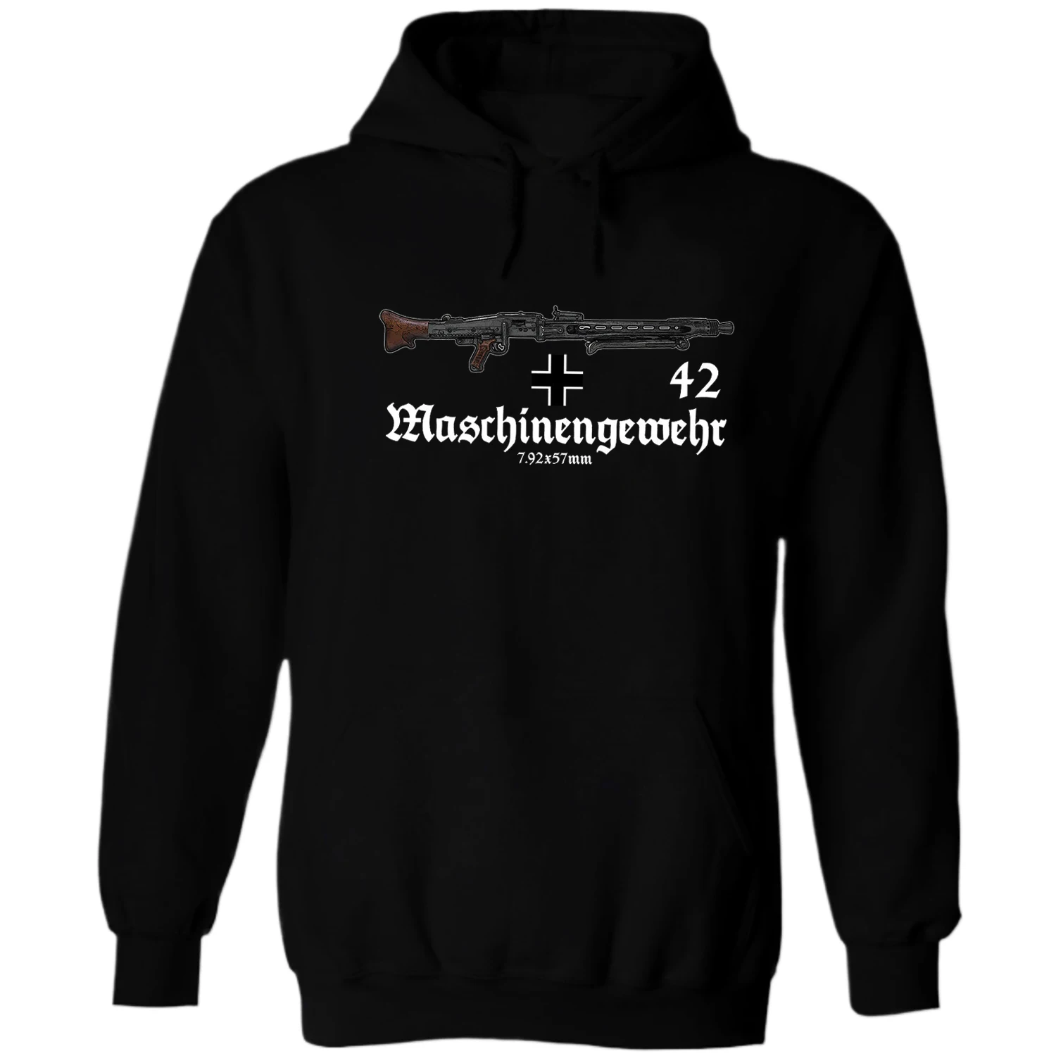 WWII German Military Weapons MG42 Machine Gun Pullover Hoodie New 100% Cotton Comfortable Casual Mens Sweatshirt Streetwear
WWII German Military Weapons MG42 Machine Gun Pullover Hoodie New 100% Cotton Comfortable Casual Mens Sweatshirt Streetwear