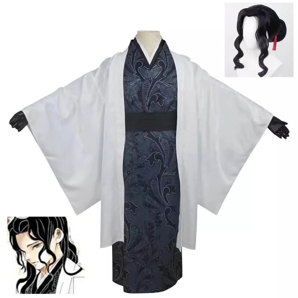 Kibutsuji Muzan Cosplay Costume Anime Kimono Fancy Suits Halloween Carnival Unforms Cosplay Costume Wig Accessorie props
Kibutsuji Muzan Cosplay Costume Anime Kimono Fancy Suits Halloween Carnival Unforms Cosplay Costume Wig Accessorie props