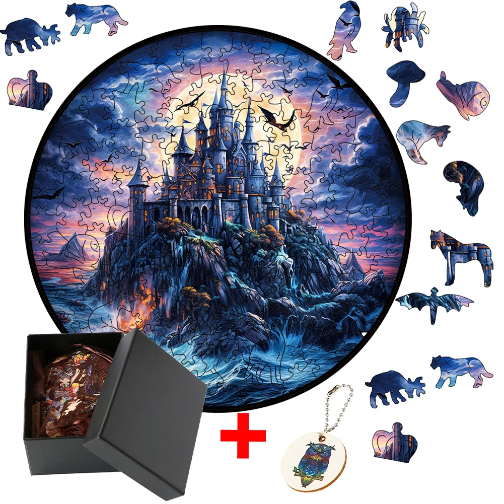 Wooden Jigsaw Puzzle Toy Ocean Castle Ideal Birthday Gift for Family Interactive Wood Puzzle Game 3D Puzzles for Adults Included
Wooden Jigsaw Puzzle Toy Ocean Castle Ideal Birthday Gift for Family Interactive Wood Puzzle Game 3D Puzzles for Adults Included