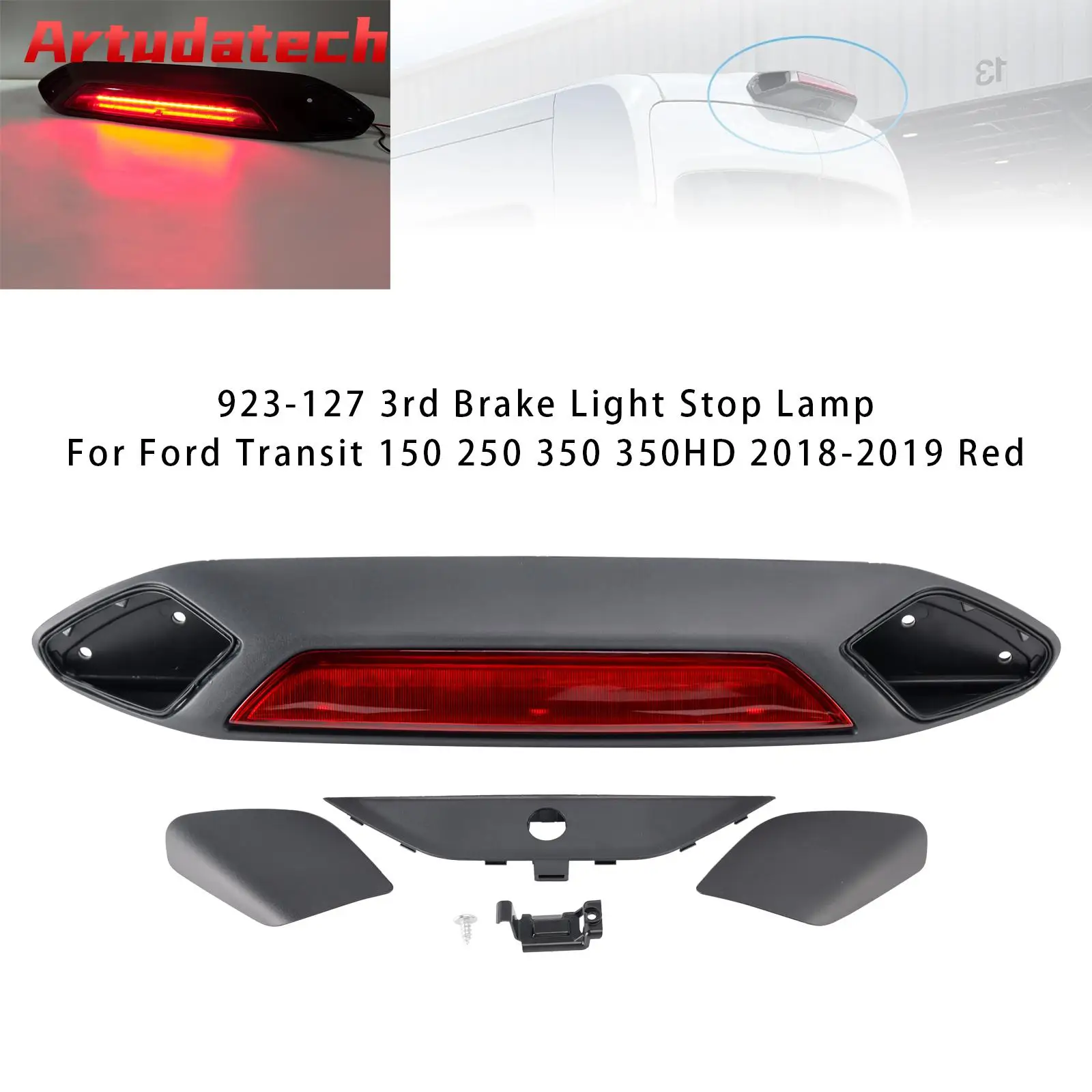 Artudatech 923-127 3-й стоп-сигнал стоп-сигнал для Ford Transit 150 250 350 350HD 18-2019 красные автомобильные аксессуары
Artudatech 923-127 3-й стоп-сигнал стоп-сигнал для Ford Transit 150 250 350 350HD 18-2019 красные автомобильные аксессуары