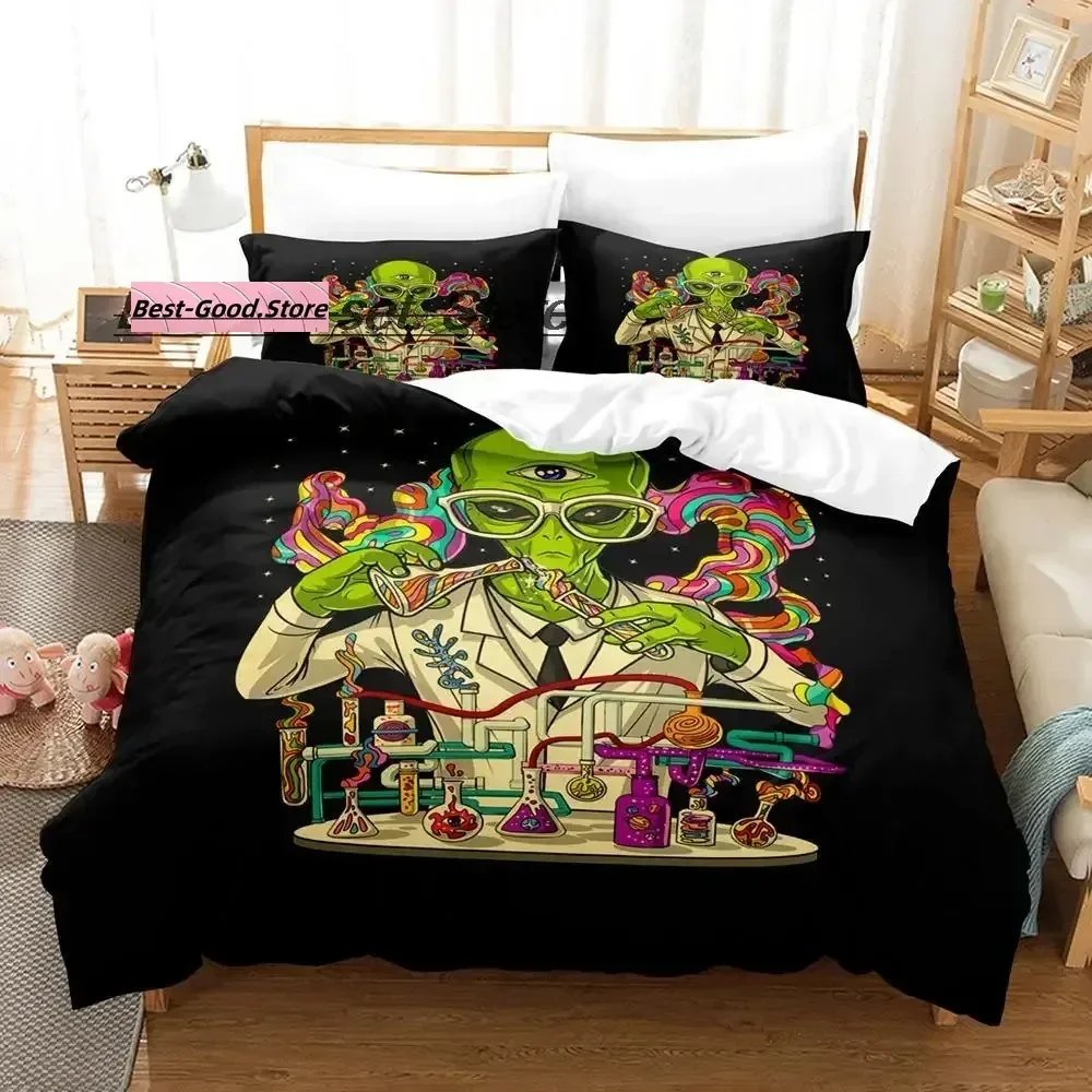 2014 Alien Gangster Bedding Set Single Twin Full Queen King Size Bed Set Teenager Bedroom Duvetcover Sets Anime Bed Sheet Set
2014 Alien Gangster Bedding Set Single Twin Full Queen King Size Bed Set Teenager Bedroom Duvetcover Sets Anime Bed Sheet Set