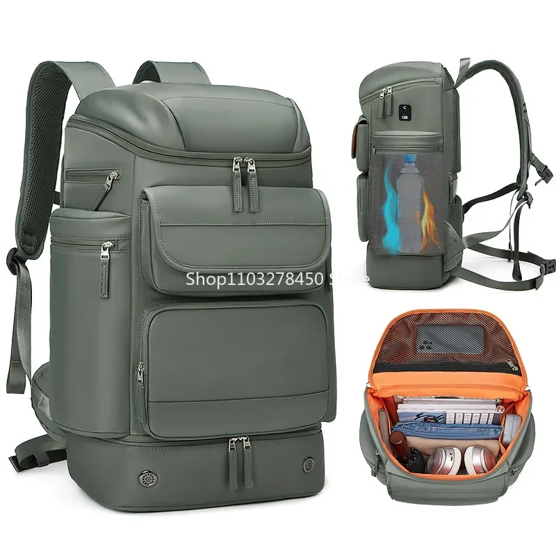 Backpack Men's Travel Bag Outdoor Mountaineering Hiking Large Capacity Lightweight Backpack
Backpack Men's Travel Bag Outdoor Mountaineering Hiking Large Capacity Lightweight Backpack