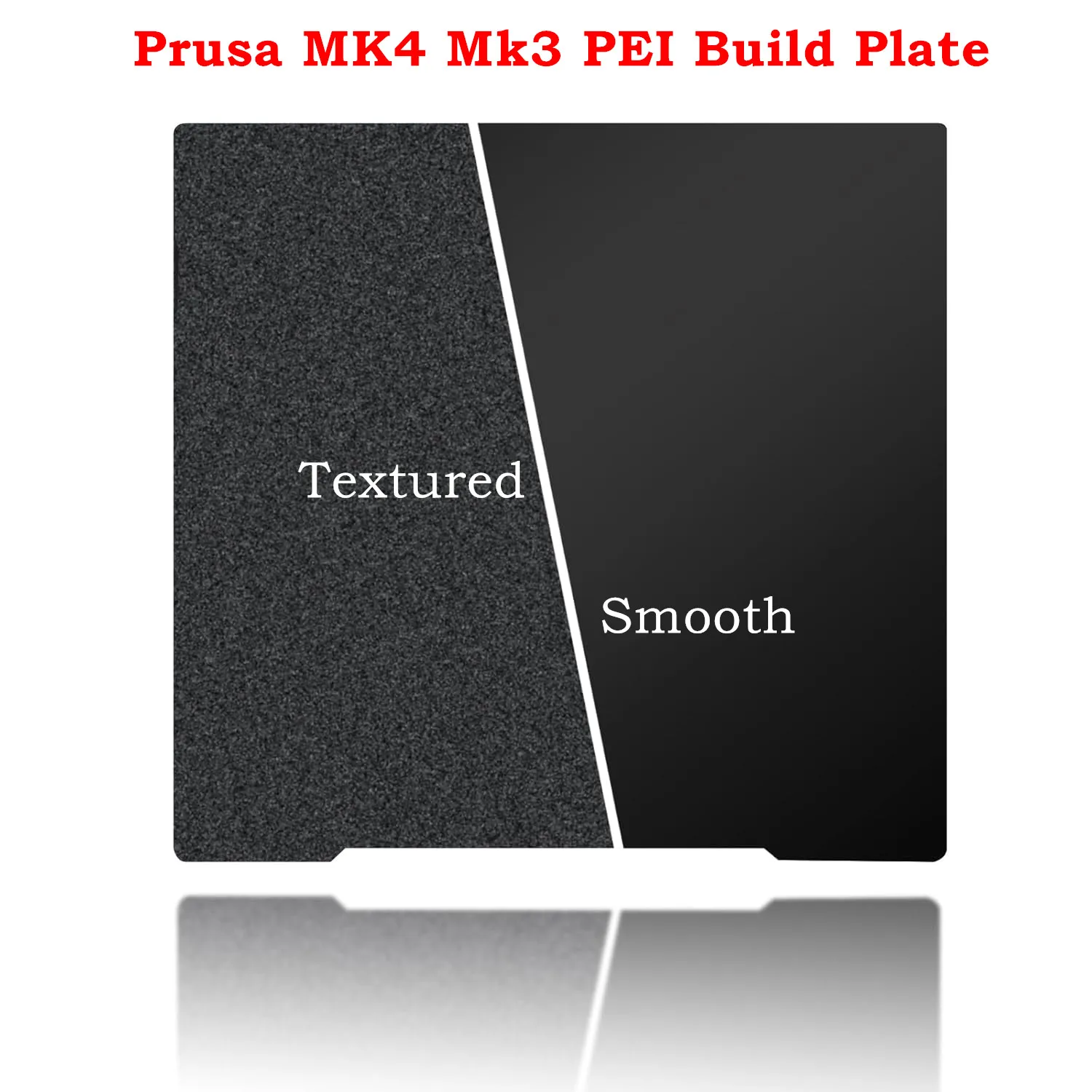For Prusa MK4 MK3 Build Plate Smooth Textured Black PEI Double Sided Flexible Spring Steel Sheet 241x254mm for Prusa I3 MK3S
For Prusa MK4 MK3 Build Plate Smooth Textured Black PEI Double Sided Flexible Spring Steel Sheet 241x254mm for Prusa I3 MK3S
