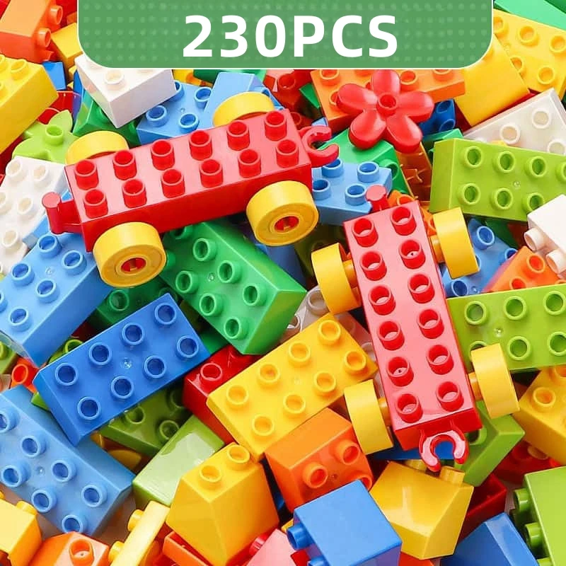 230pcs Building blocks Creative Bricks Bulk Model Educational Kids Toys construction blocks 6 To 10 Years Kids Toy
230pcs Building blocks Creative Bricks Bulk Model Educational Kids Toys construction blocks 6 To 10 Years Kids Toy
