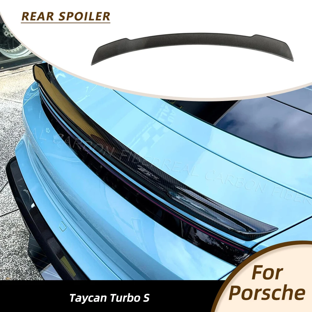 Car Rear Racing Spoiler for Porsche Taycan Turbo S 9J1 Sedan 2019-2023 Car Rear boot Wing Trunk Lip Body Kits Carbon Fiber
Car Rear Racing Spoiler for Porsche Taycan Turbo S 9J1 Sedan 2019-2023 Car Rear boot Wing Trunk Lip Body Kits Carbon Fiber