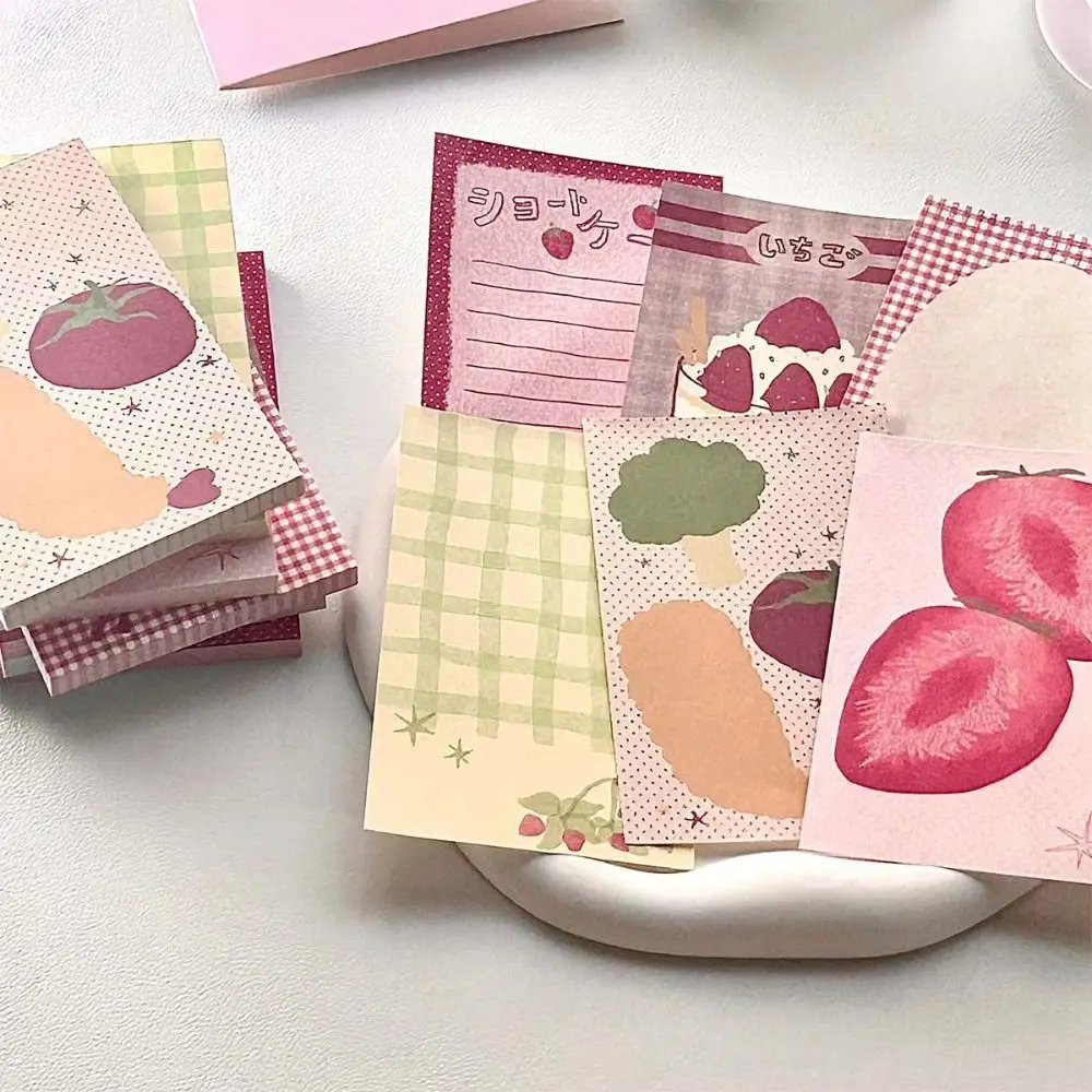 New 50 Sheets Memo Pads Multipurpose Strawberry Scrapbook Paper Cartoon Gift Sticky Note School Stationery
New 50 Sheets Memo Pads Multipurpose Strawberry Scrapbook Paper Cartoon Gift Sticky Note School Stationery
