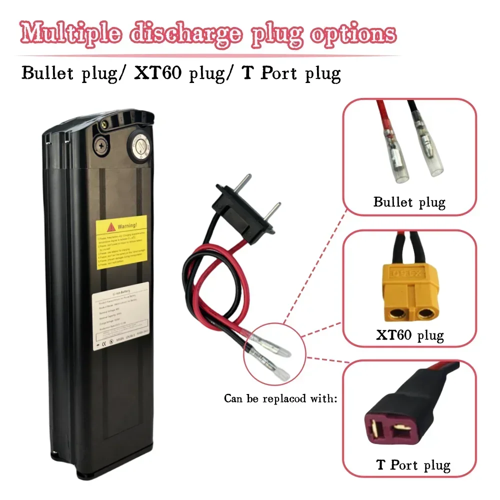 For transportation equipment Electric Bike Battery Silver Fish battery 48V 30Ah 250W-1500W Lithium Ion Battery With BMS
For transportation equipment Electric Bike Battery Silver Fish battery 48V 30Ah 250W-1500W Lithium Ion Battery With BMS