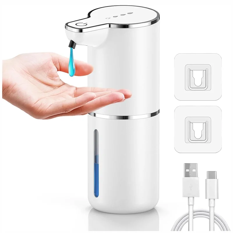 Wall-Mounted Automatic Soap Dispenser, 1200Mah, Electric Hand Sanitizer For Kitchen, Bathroom, School-A58E
Wall-Mounted Automatic Soap Dispenser, 1200Mah, Electric Hand Sanitizer For Kitchen, Bathroom, School-A58E