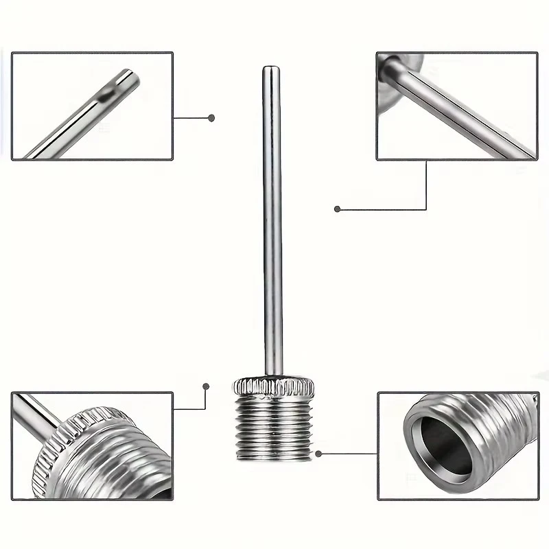5-40Pcs Ball Air Needle Stainless Steel Pump Pin Basketball Inflating Pump Needle Football Inflatable Air Valve Adaptors Nozzle
5-40Pcs Ball Air Needle Stainless Steel Pump Pin Basketball Inflating Pump Needle Football Inflatable Air Valve Adaptors Nozzle