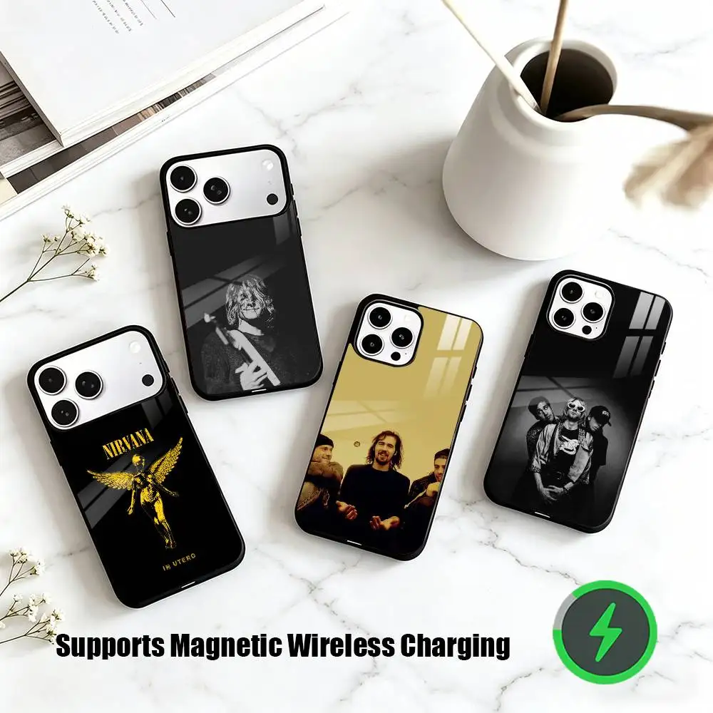 N-Nirvana Band Phone Case For iPhone17,16,15,14,13,12,11 Plus,Pro Supports Magnetic Wireless Charging
N-Nirvana Band Phone Case For iPhone17,16,15,14,13,12,11 Plus,Pro Supports Magnetic Wireless Charging