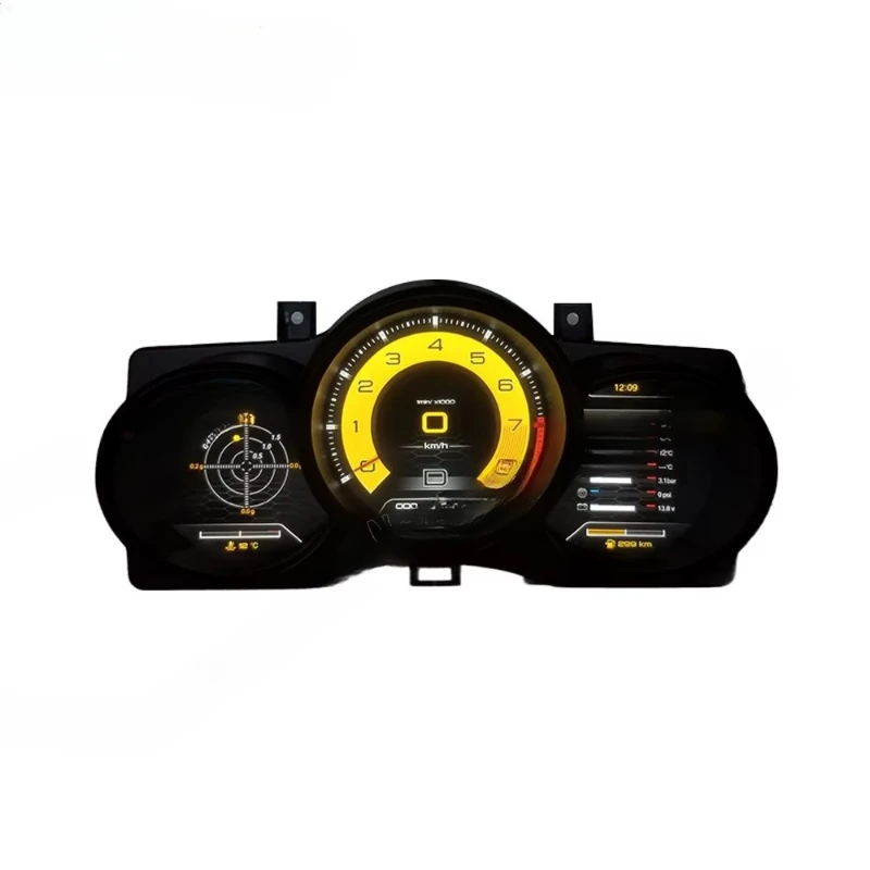 New Design Automotive Digital Cluster Automotive Speedometer LCD Instrument Panel Virtual Cockpit Screen 2015-2019
New Design Automotive Digital Cluster Automotive Speedometer LCD Instrument Panel Virtual Cockpit Screen 2015-2019