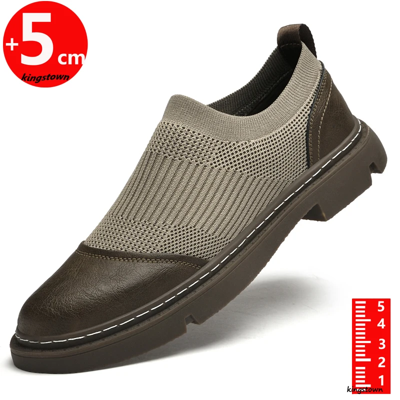 Summer Loafers Lift Sneakers Men Elevator Shoes Height Increase Insole 6CM Sports
Summer Loafers Lift Sneakers Men Elevator Shoes Height Increase Insole 6CM Sports