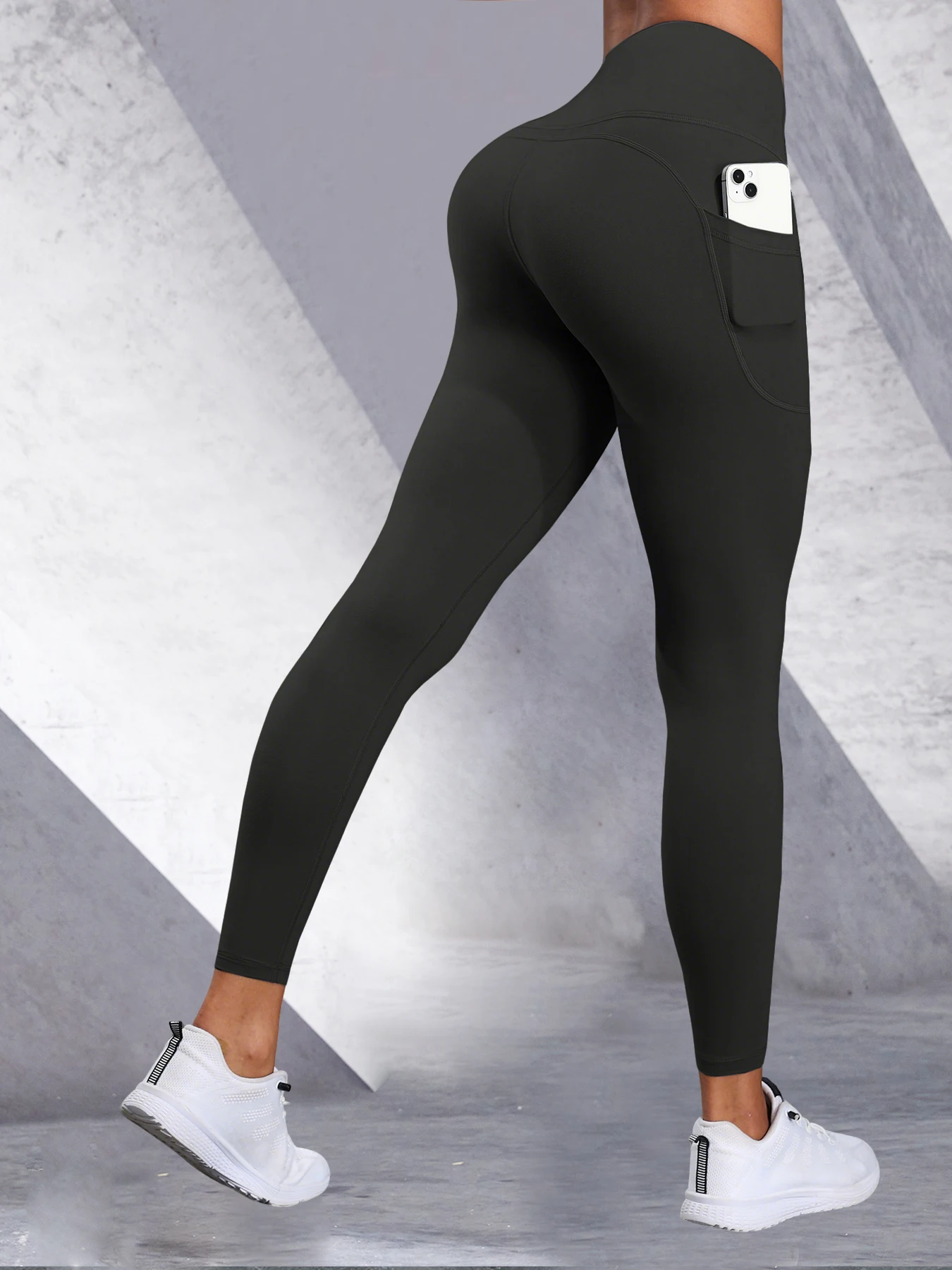 Женские леггинсы с высокой талией и боковыми карманами, эластичные штаны для йоги, колготки с эффектом пуш-ап, спортивная одежда для фитнеса и бега, однотонная P
Женские леггинсы с высокой талией и боковыми карманами, эластичные штаны для йоги, колготки с эффектом пуш-ап, спортивная одежда для фитнеса и бега, однотонная P