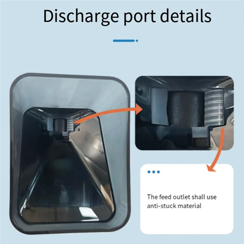 Automatic Feeder Large Capacity Waterproof Timer Feeding Clear Design Moistureproof Suction Cup Install Food Dispenser-AC82
Automatic Feeder Large Capacity Waterproof Timer Feeding Clear Design Moistureproof Suction Cup Install Food Dispenser-AC82