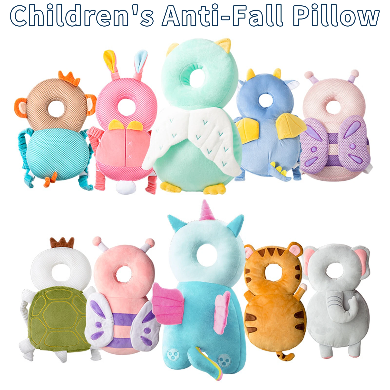 Children's Anti-Fall Pillow Baby Toddler Soft Head Pillow Breathable Pillow Learning To Walk Head Protection Pad Head Protection
Children's Anti-Fall Pillow Baby Toddler Soft Head Pillow Breathable Pillow Learning To Walk Head Protection Pad Head Protection